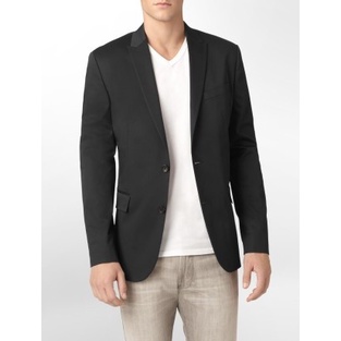 CADEE BLAZER PRIA SLIMFIT WARNA HITAM TWIST MODEL KANCING 2 ORIGINAL / JAS HITAM ACARA RESMI FORMAL MODEL SLIMFIT