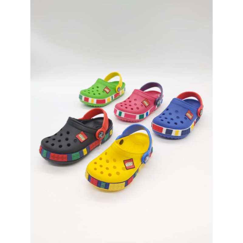 Sandal Lego Kids Crocs / Sandal Anak