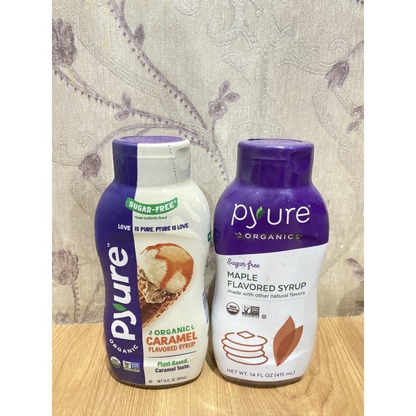 READY STOCK pyure organics sugar-free maple syrup