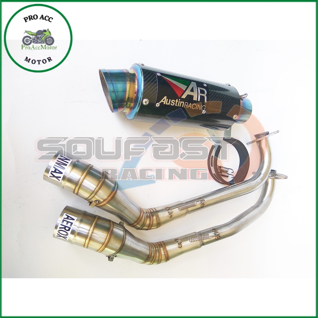 knalpot nmax aerox vario pcx beat scoopy xmax lexi mio adv genio Austin racing