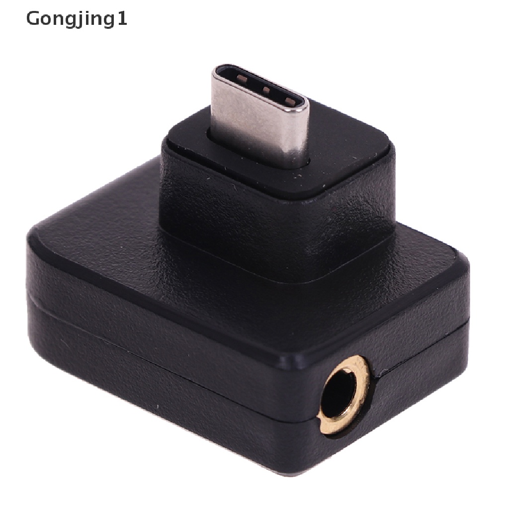 Gongjing1 Adapter USB-C Ke Port Audio 3.5mm Untuk Kamera Action DJI OSMO