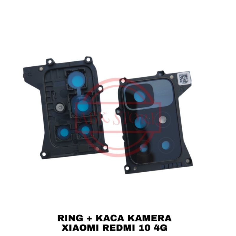 RING + LENSA CAMERA / KACA KAMERA BELAKANG XIAOMI REDMI 10 4G