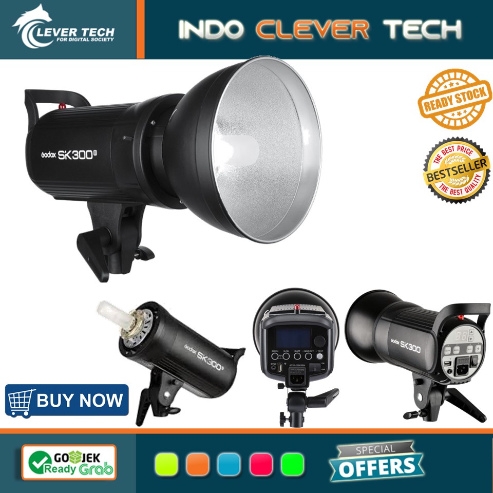 Godox SK300II SK-300 II SK-300II Studio Strobe Light DISTRIBUTOR