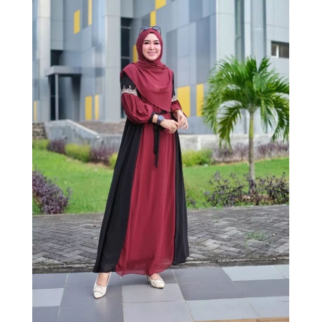 NAILA DRESS BY ALDISA GAMIS PESTA CANTIK TERBARU