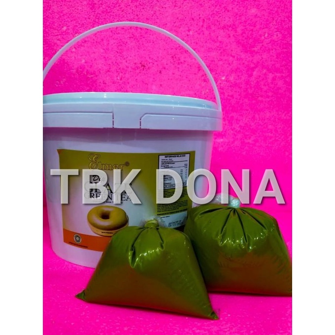 

ELMER DIP GLAZE GREEN TEA RE-PACK 250 GR MURAH / GLAZE GREEN TEA MURAH BERGARANSI Kode 1135