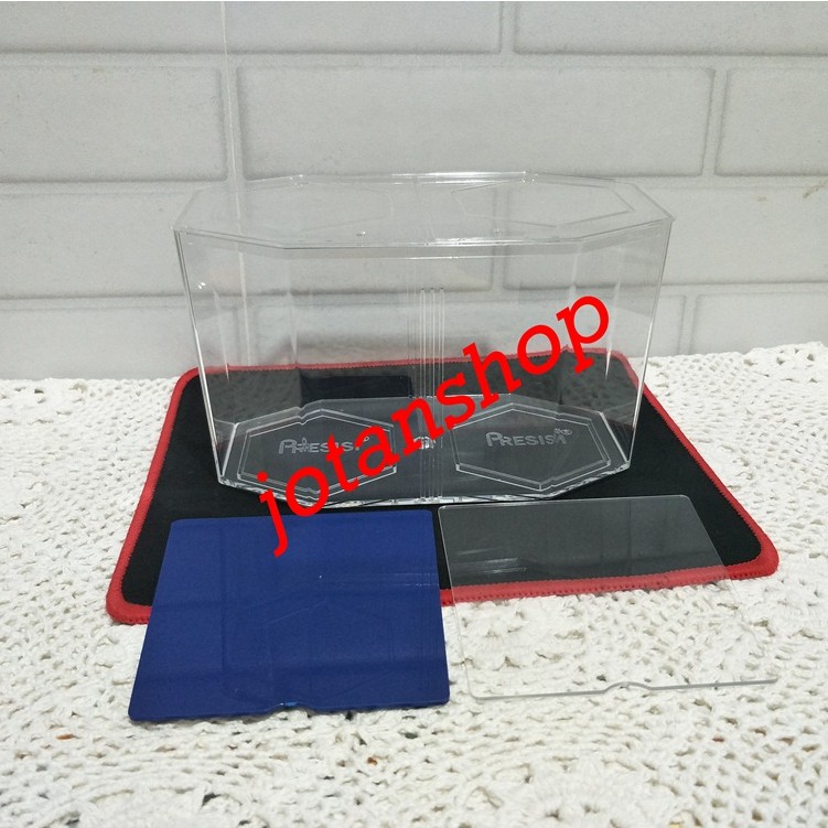 mini fish tank presisi betta soliter ikan cupang hias kecil sekat akrilik bening