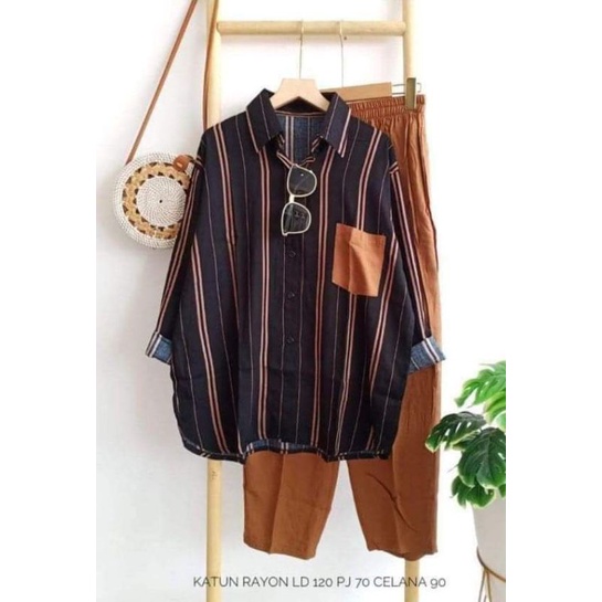 ONE SET MOTIF TERBARU/ KEKINIAN-9