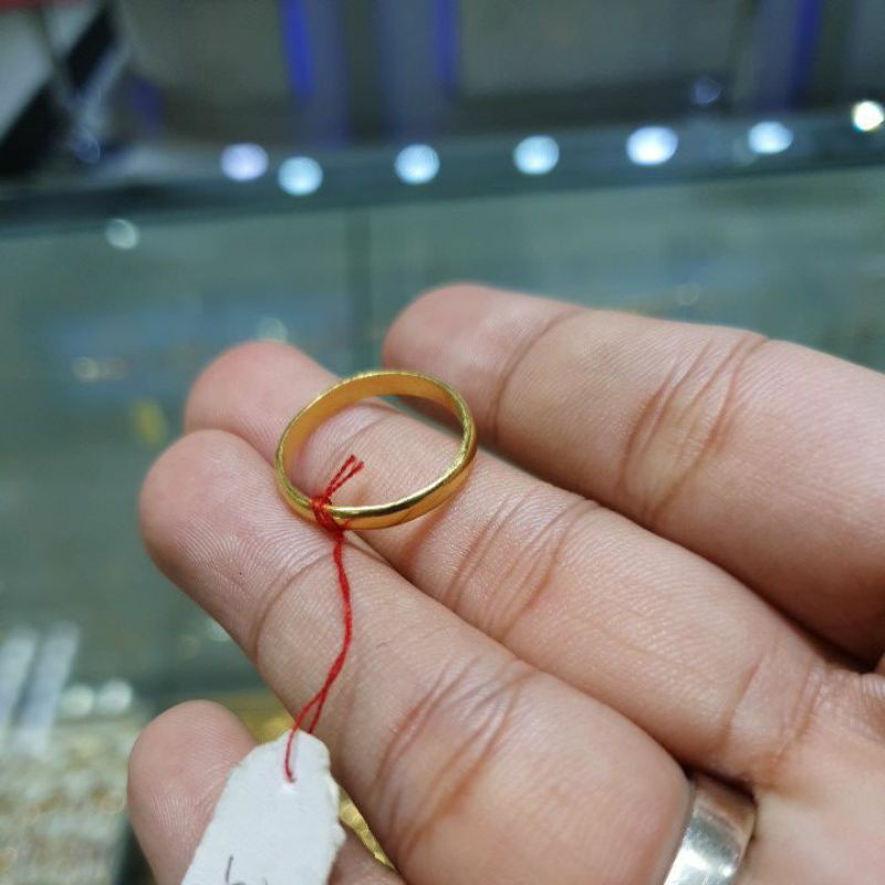 cincin ring emas 24k asli
