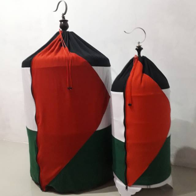 krodong sangkar MURAI PALESTINA kerodong sangkar kerodong burung krodong murai motif bendera palestina