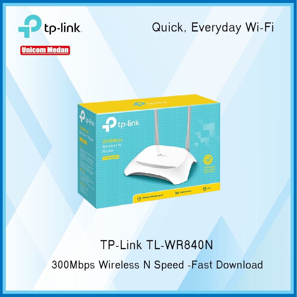 TPLINK WR840N 300Mbps Wireless Router