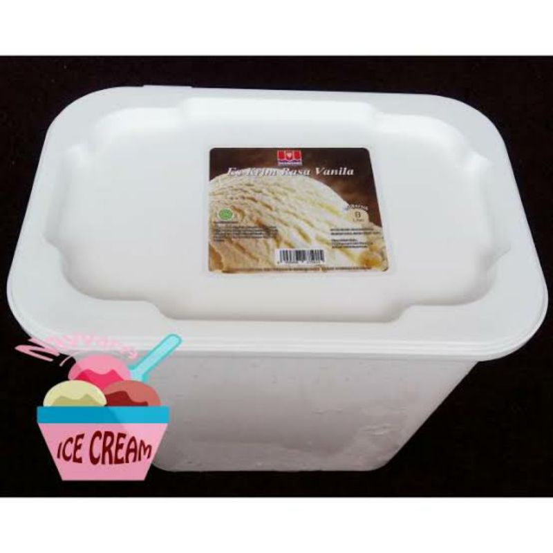 

Es Krim (Ice Cream) Diamond 8 Liter Rasa Vanilla Ready Langsung Kirim