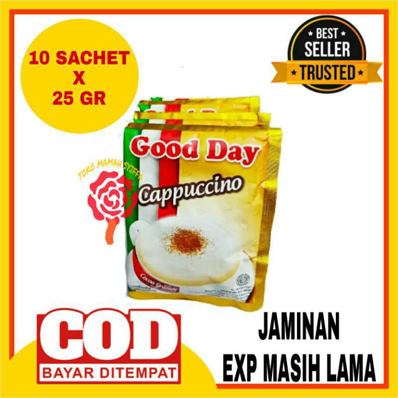 

god day cappucino 10 sachet