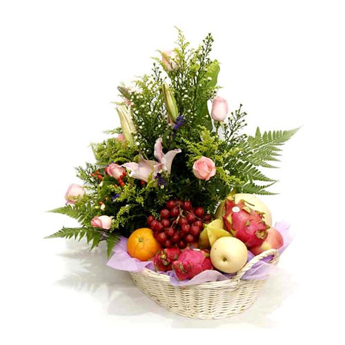 

Bunga Buah Segar Paket Buah Keranjang Kode 19