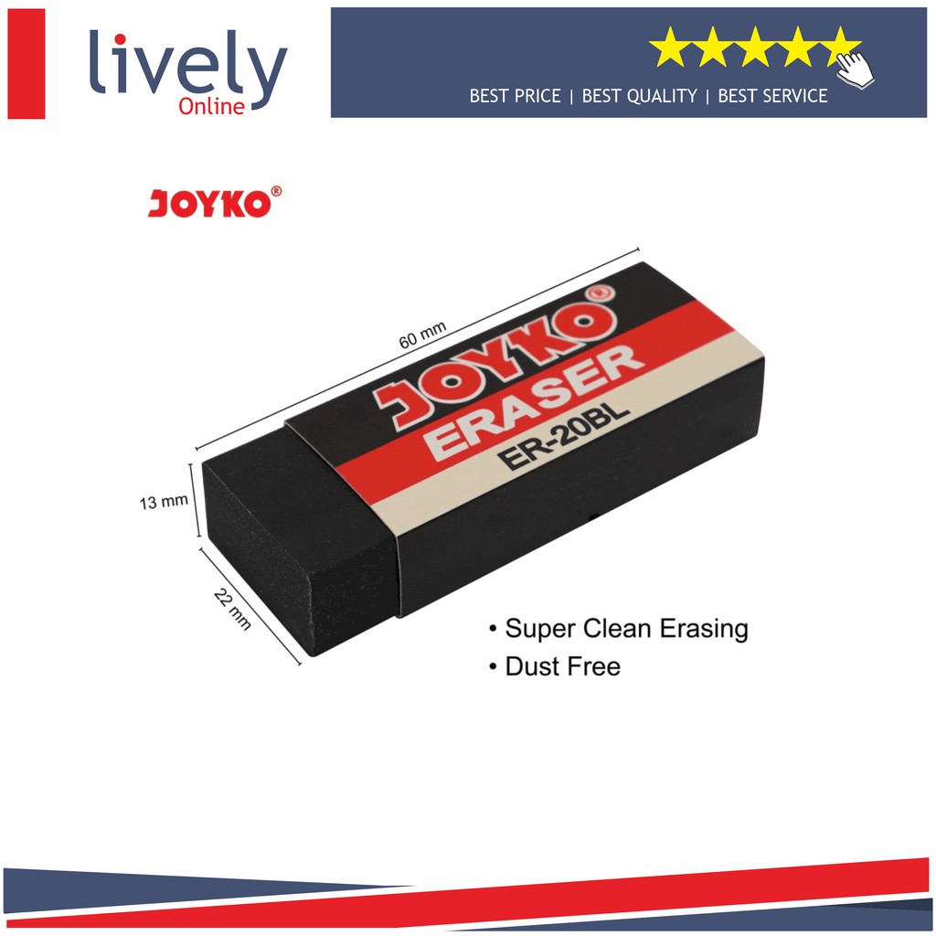 

Eraser Joyko Penghapus Joyko ER-20BL
