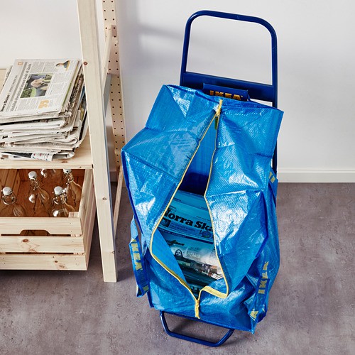 Tas Plastik dan Troli Serbaguna untuk Mudik