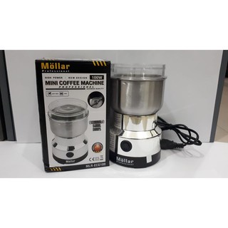 MOLLAR Mini Coffee Grinder Gilingan Kopi Listrik Bumbu Dapur Elektrik Gilingan Obat Rumput