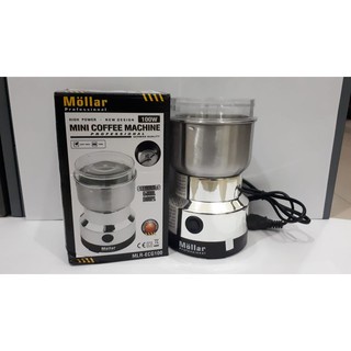 MOLLAR Mini Coffee Grinder Gilingan Kopi Listrik Bumbu Dapur Elektrik Gilingan Obat Rumput