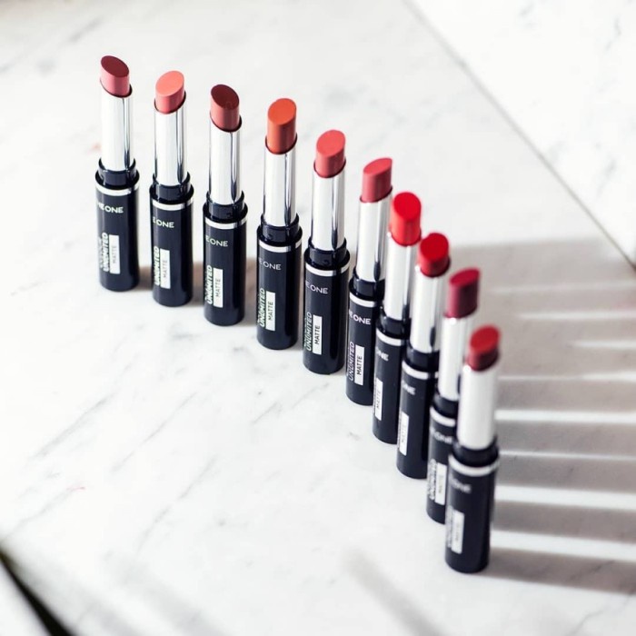 Top Diskon The One Colour Unlimited Matte Lipstick - Lipstik Matte - 41641 Con Coral Oriflame + Bonu