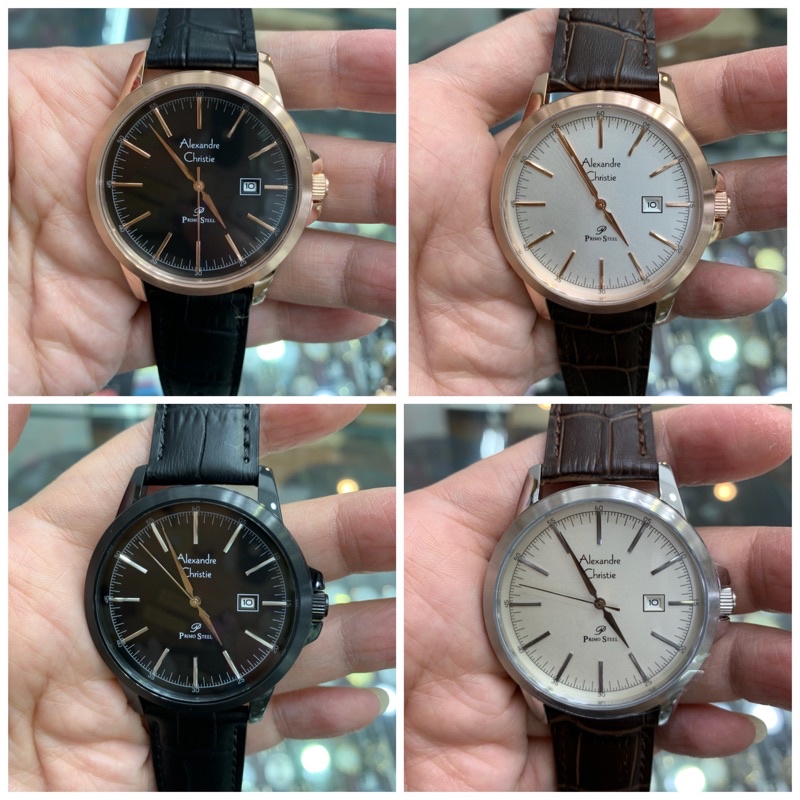 Alexandre Christie AC 1008 Pria Leather / Kulit Original