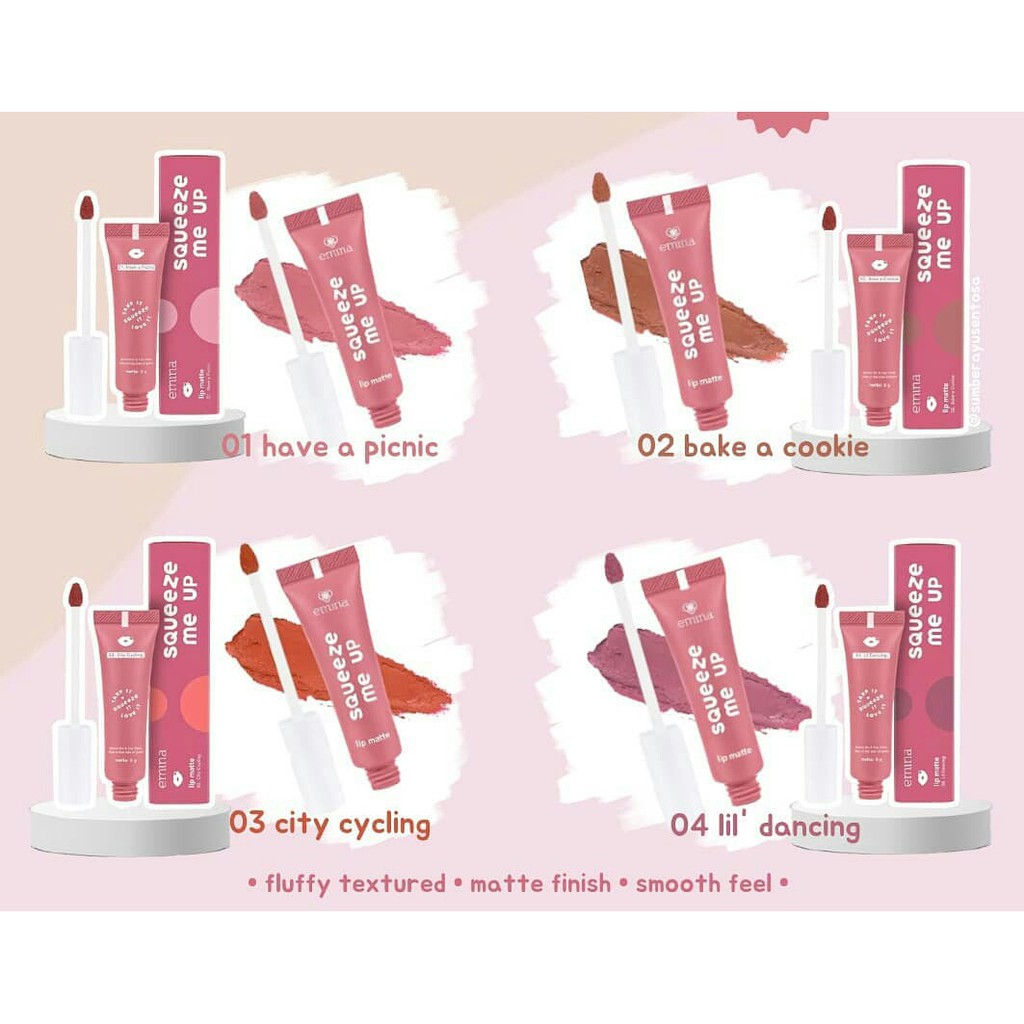 EMINA Squeeze Me Up Lip Matte 6,5gr