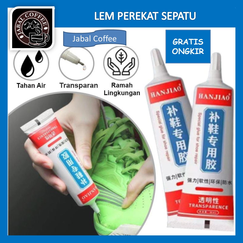 Lem Sepatu Kuat Kencang Tahan Lama Lem Perekat Sepatu Kuat 60ml Shoe Glue Penambal Sol Sepatu Waterproof