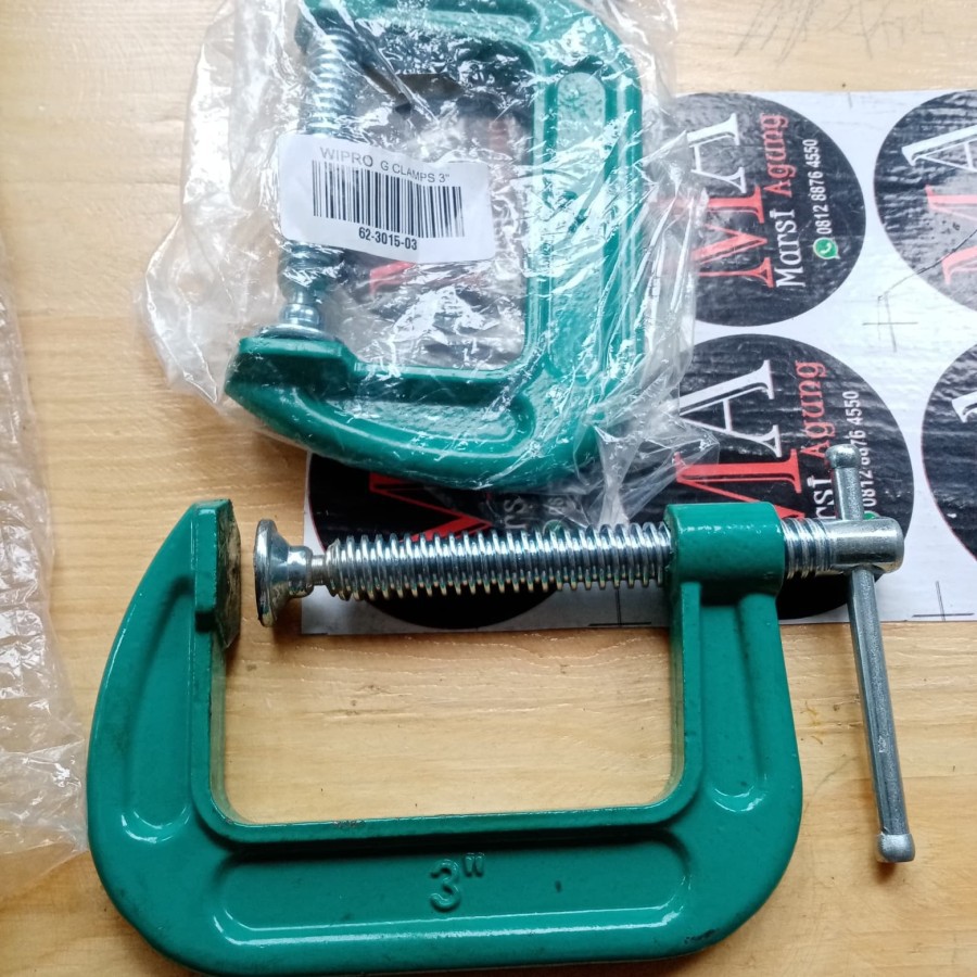 Wipro catok, C clamp 3inch