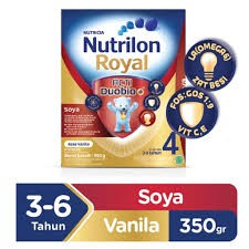 NUTRILON ROYAL SOYA 3 dan 4  350GR