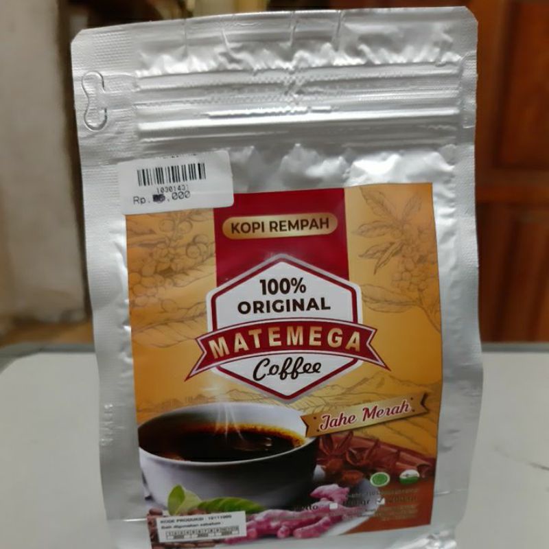 

Kopi Jahe Merah Matemega200gr