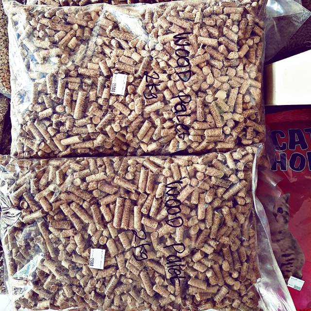 WOOD PALET (pasir kucing dari serbuk kayu) 2Kg