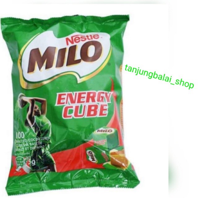 Milo Cube isi 100 pcs impor dari Malaysia ( Halal 100%