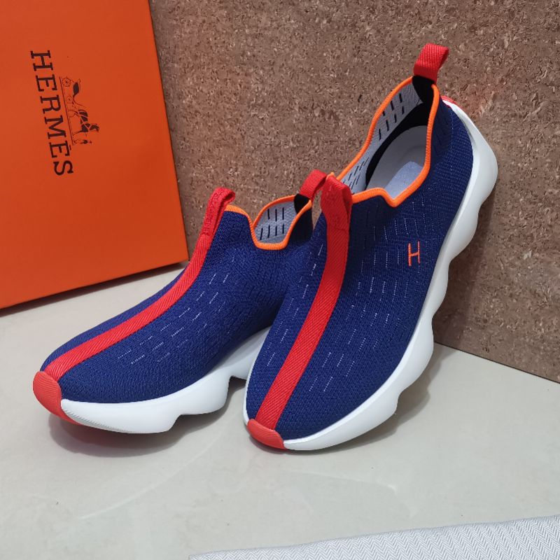 sepatu cowok sneaker pria slip on heme2023 top men shoes run away mirror branded P1SHOES