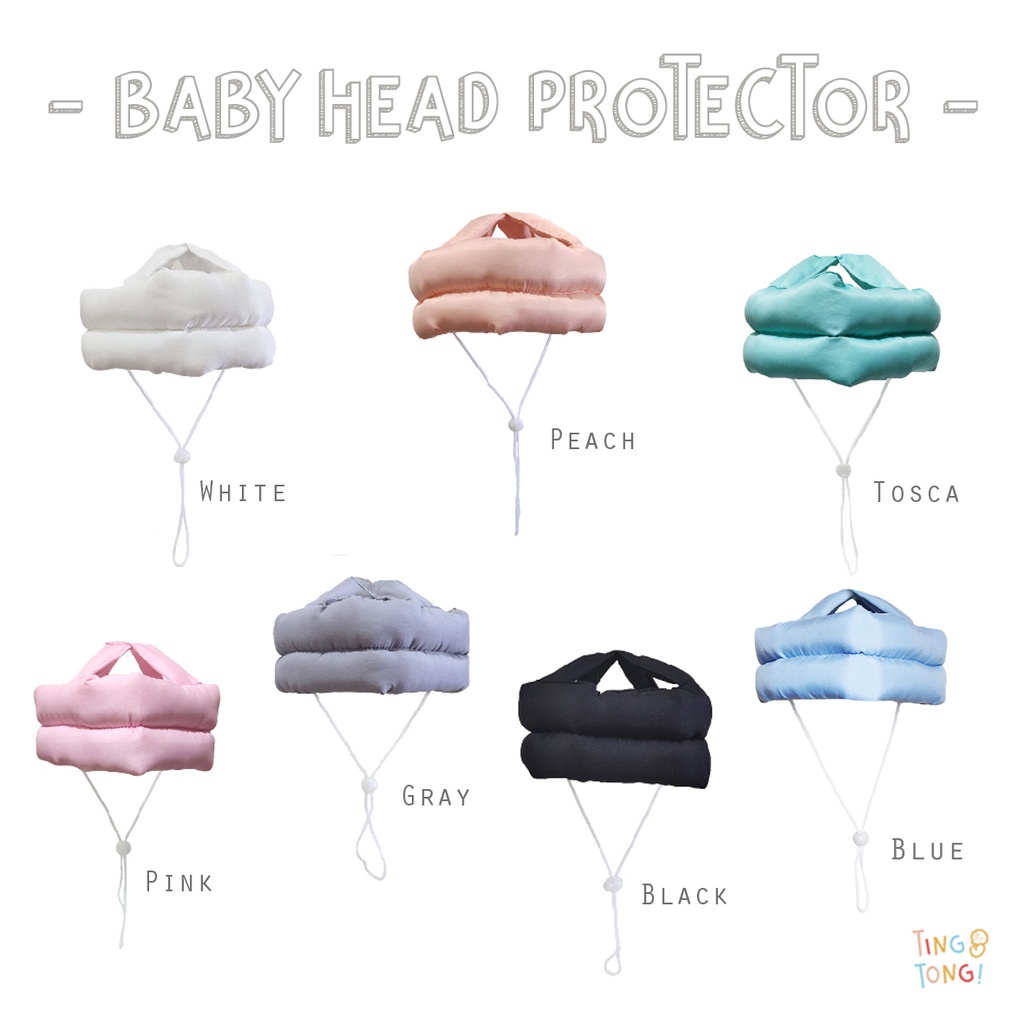 [TINGTONG] - Topi Pelindung Kepala Bayi | Baby Head Protector | Helm Bayi Balita