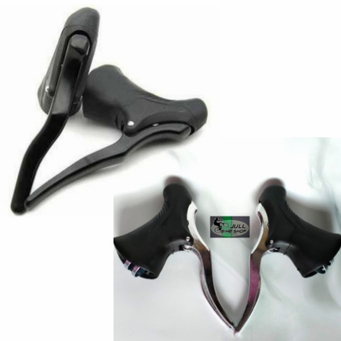 brake lever road bike sepeda handle rem drop bar roadbike ztto dropbar