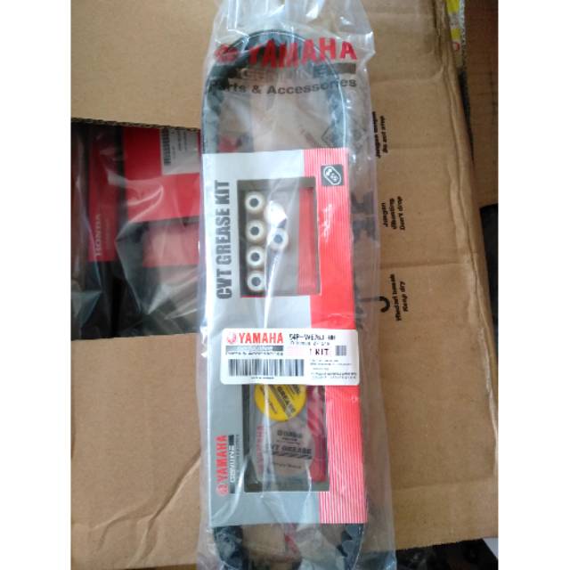 V belt + roler asli yamaha mio j /soul gt / all fino..