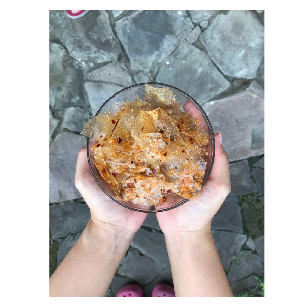 

keripik kaca / keripik beling / pouch 100 gr / keripik bandung