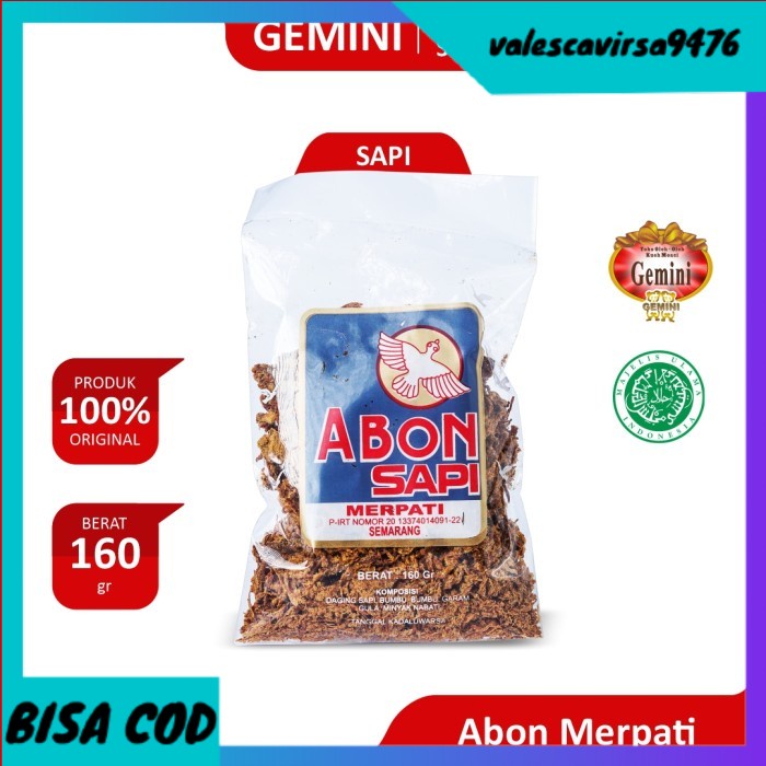 

⭐BISA COD⭐ Abon MERPATI sapi - Manis