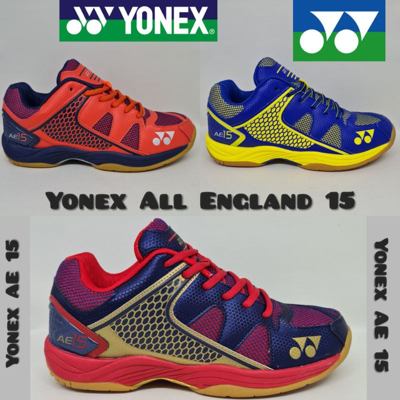 Sepatu Badminton Yonex All England Ae 15 Original Shopee Indonesia