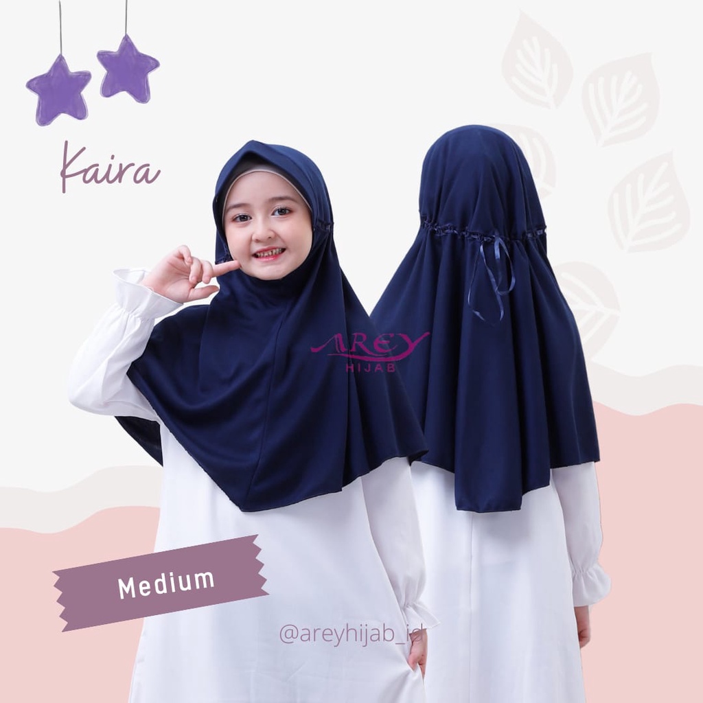 Jilbab Anak Sekolah Kaira By Arey