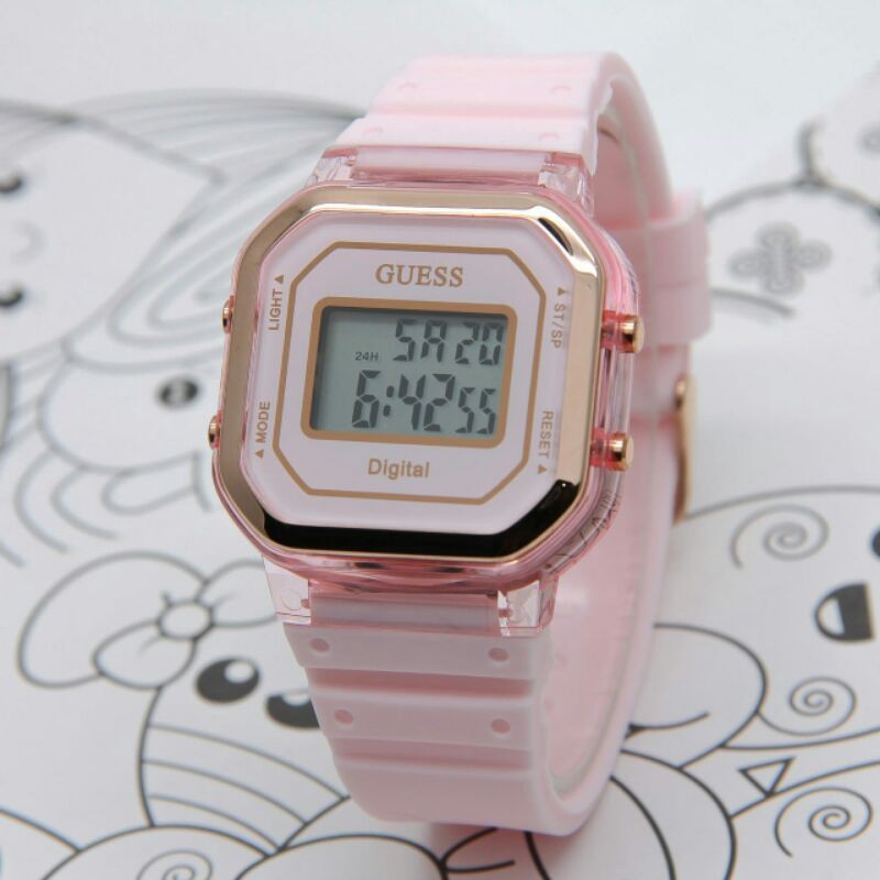 Jam tangan Digital Guess unisex