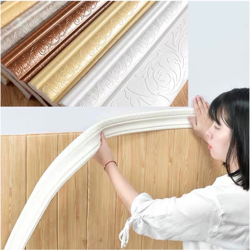 wallpaper border foam 3Dimensi