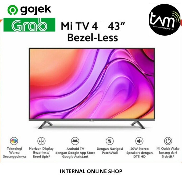 Xiaomi Mi TV 4 43 inch Bezel-Less Smart TV