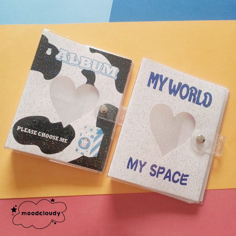 ⚘ mōödcloudy ⑅ collect book cow and my space | 2P mini album foto / binder kolbuk photocard pc mpc k