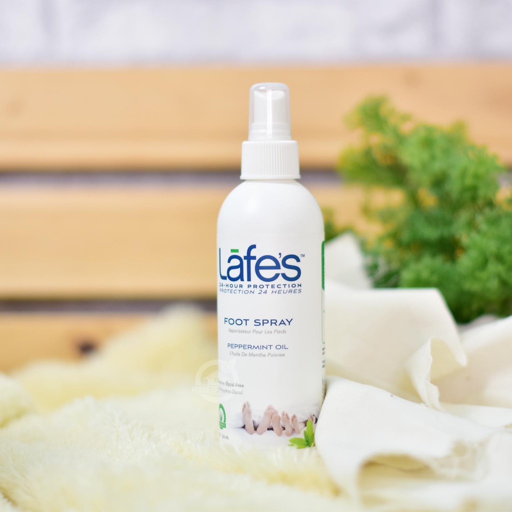 LAFE'S Peppermint Oil Foot Spray 236 Ml