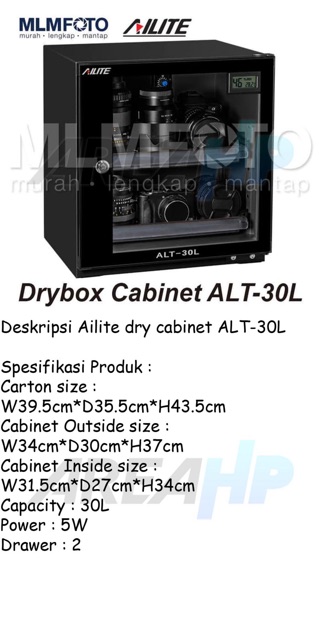 Ailite Dry Box Dry Cabinet ALT-30L