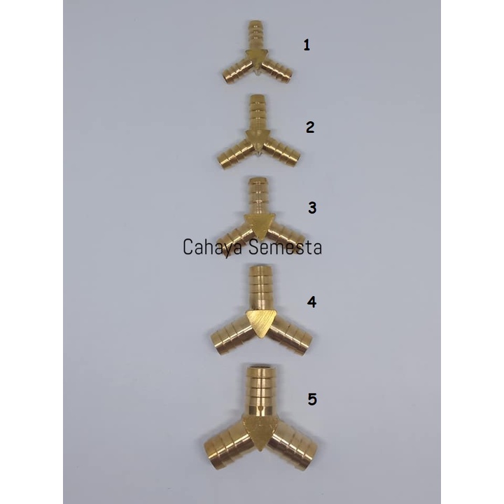 Sambungan Selang Air Cabang 3 Kuningan