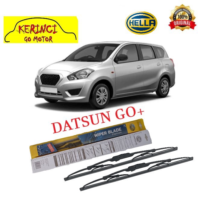 WIPER DATSUN GO+ HELLA PREMIUM 20&quot; &amp; 16&quot; - WIPER HELLA DATSUN SET