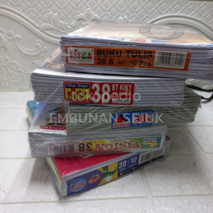 

Hemat Buku Tulis Isi 38 Lembar Limited