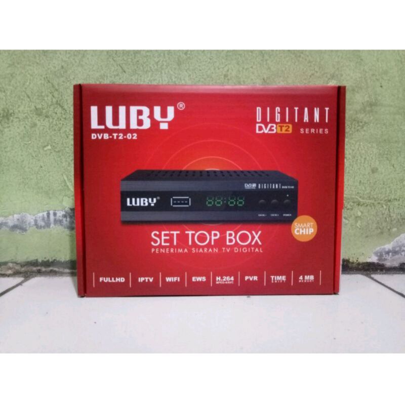 STB/SET TOP BOX LUBY DVB-T2-02(DVB-T2-01)