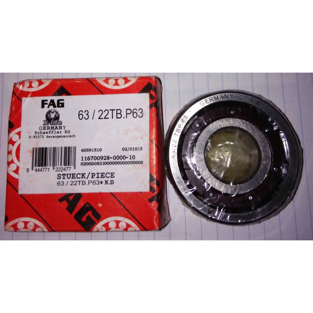 BEARINGS FAG 63 22TB.P.63 6205-TB-P6-C3 dan 6304TB.P63