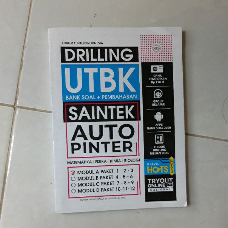 DRILLING UTBK SAINTEK AUTO PINTER